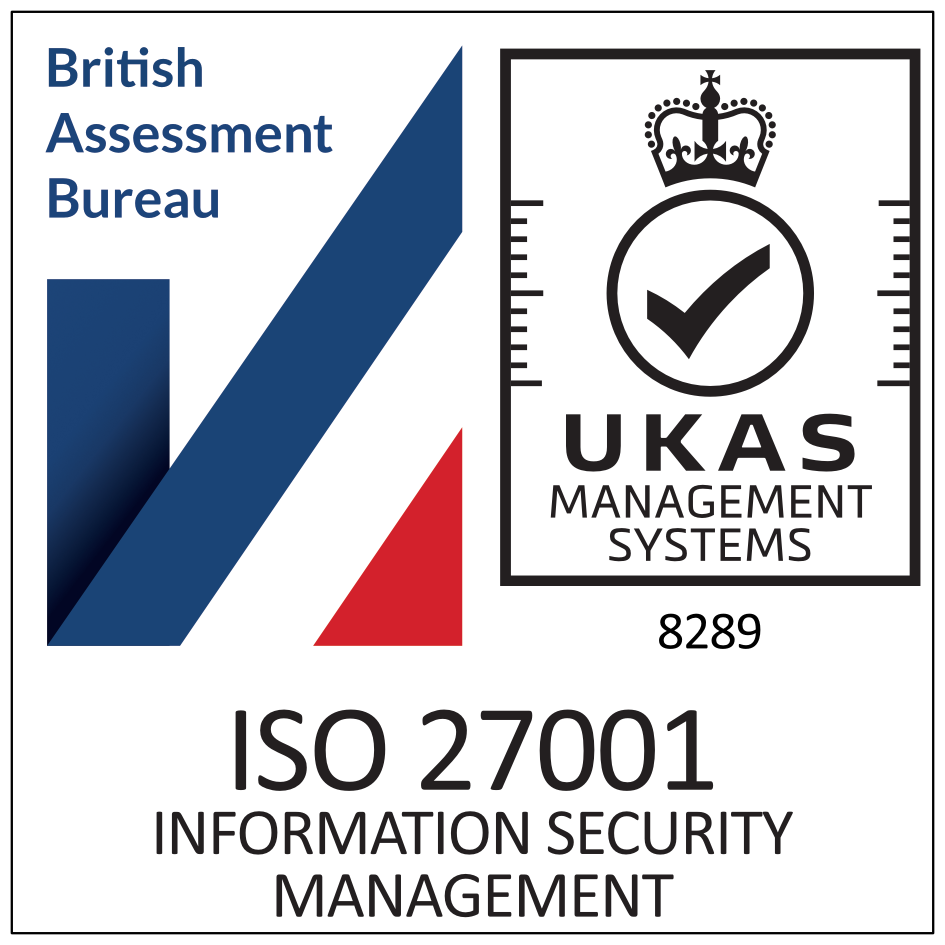 ISO27001 Logo - White Background